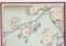 Vue de Hiroshigé Woodcut du 19ème siècle à Edo au printemps 2