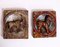 18th Century Swedish Painted Reliefs, Set of 2, Image 1