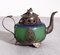 Chinese Republic Teapot in Jade and Tin 1