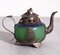 Chinese Republic Teapot in Jade and Tin, Image 1