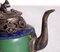 Chinese Republic Teapot in Jade and Tin 3