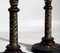 Swedish Candleholders in Carved Wood, Paint & Gilt, 1800s, Set of 2, Image 3