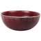 Ceramic Bowl with Oxblood Glaze by Axel Salto for Royal Copenhagen, 1950s 1