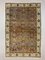 Turkish Distressed Brown, Red & Beige Wool Tribal Rug, 1940s, Image 1