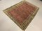 Turkish Distressed Red and Beige Wool Tribal Rug, 1940s 2