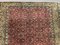 Türkischer Türkischer Teppich aus Distressed in Rot und Beige, 1940er 8