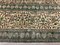Large Turkish Hand-Knotted Distressed Green and Beige Wool Rug, 1950s, Image 9