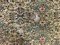 Large Turkish Hand-Knotted Distressed Green and Beige Wool Rug, 1950s 6