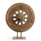 Wooden Wheel on Metal Stand, 1850s 1