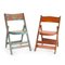 Weathered Wood Folding Chair, 1940s 1