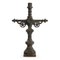 19th Century Crucifix Candle in Cast Iron, Image 1
