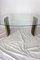 Glass Dining Table from Belgo Chrome / Dewulf Selection, 1970s, Image 4