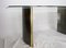 Glass Dining Table from Belgo Chrome / Dewulf Selection, 1970s 5