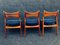 Chaises de Salon en Teck par Erik Buch pour Chr. Christiansen, 1960s, Set de 7 2