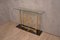 Marble, Brass & Glass Console Table, 1980s 7