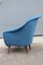 Chaise Egg Mid-Century Style Ico Parisi, 1950s 6