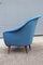 Mid-Century Egg Chair im Stil von Ico Parisi, 1950er 6