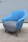 Mid-Century Egg Chair im Stil von Ico Parisi, 1950er 7