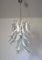 Vintage Italian Murano Glass Chandelier with 30 Glass Petals, 1983, Image 1