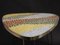 Mesa auxiliar mosaico de colores con patas de horquilla, años 50, Imagen 6