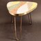Colorful Mosaic Side Table with Hairpin Legs, 1950s, Image 3