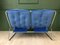 Vintage Metal Frame Sofa 9