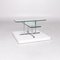Glass and Silver Coffee Table from Rolf Benz, Image 1