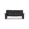 Atlanta Leather Black 3-Seat Sofa from Laauser, Image 1