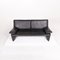 Atlanta Leather Black 3-Seat Sofa from Laauser 7