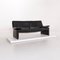 Atlanta Leather Black 3-Seat Sofa from Laauser 3