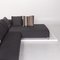 Opium Anthracite Grey Fabric Corner Sofa by Didier Gomez for Ligne Roset, Image 10