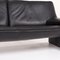 Atlanta Black Leather Living Room Set from Laauser, Set of 3, Immagine 2