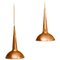 Copper Lamps, 1950s, Set of 2 1