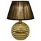 Art Deco Glass Spherical Table Lamp 1