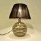 Art Deco Glass Spherical Table Lamp 5