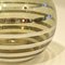 Kugelförmige Art Deco Tischlampe aus Glas 3