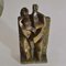 Escultura cubista holandesa de bronce de un hombre y una mujer de pie, años 60, Imagen 5