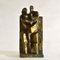 Niederländische Kubistische Bronzeskulptur von Mann und Frau, 1960er 2