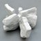 Chalk White Abstract Sculpture 1 by Bryan Blow, 1970s 1