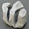 Chalk White Abstract Sculpture 3 by Bryan Blow, 1970s, Image 1