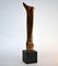 Bronze Abstract Sculpture Black Plinth by Neil Willis, England, 1970s 4