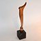 Bronze Abstract Sculpture Black Plinth by Neil Willis, England, 1970s, Image 2