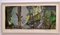 Collage abstracto en tonos de verde de Bill Allan, años 90, Imagen 1