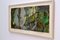 Collage abstracto en tonos de verde de Bill Allan, años 90, Imagen 2