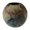 Decorative Globe Shape Textured Studio Vase in Pastel Colors, 1980s 1