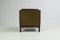 Danish Brown Leather Armchair, 1970s 12