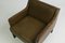 Danish Brown Leather Armchair, 1970s, Immagine 4