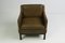 Fauteuil en Cuir Marron, Danemark, 1970s 3