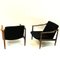 Vintage German Teak Lounge Chairs by Hartmut Lohmeyer for Wilkhahn, 1950s, Set of 2, Image 3
