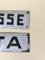 Italian Enamel Metal Signs Second Class and Mixed Class, 1940s, Set of 2, Image 6